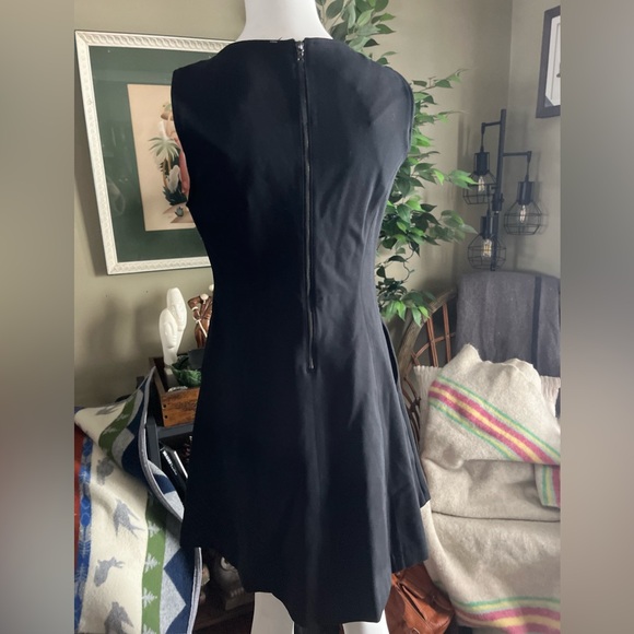 SPANX Black Sleeveless Mini A-Line Dress - Picture 3 of 6